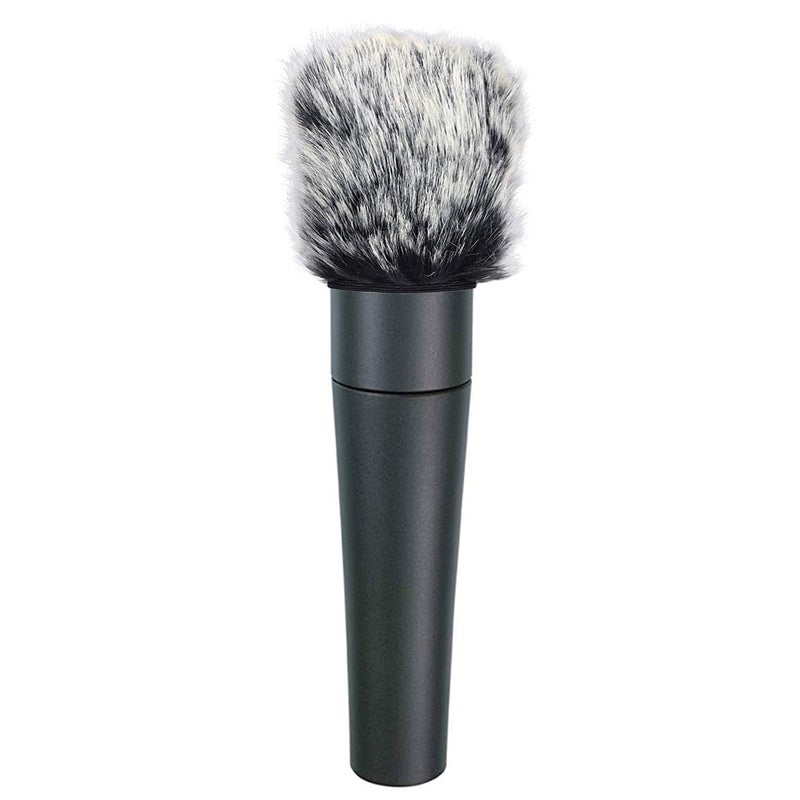 SUNMON Microphone Furry Windscreen Compatible with Shure A2WS,Muff Windshield Windjammer Deadcat for SM57 and 545 Series - Image 3